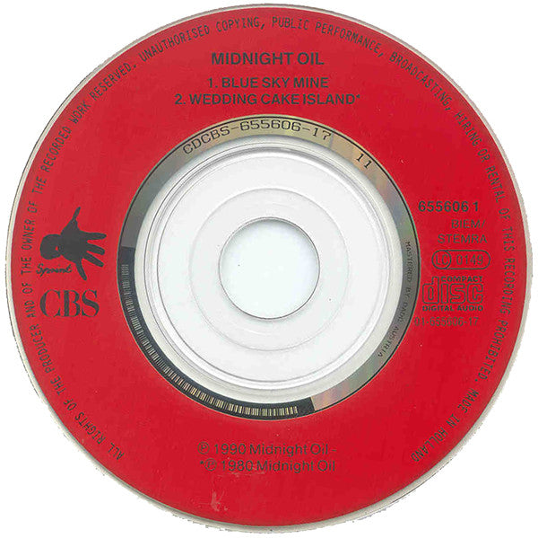 Midnight Oil : Blue Sky Mine (CD, Mini, Single)