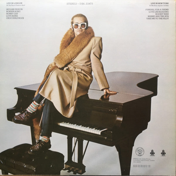 Elton John : Here And There (LP, Album)