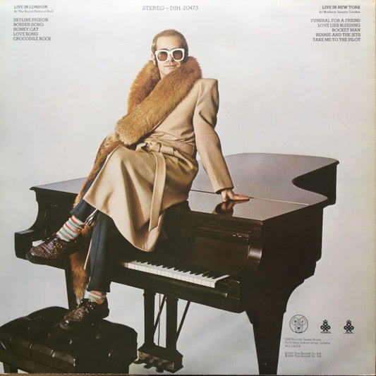 Elton John : Here And There (LP, Album)