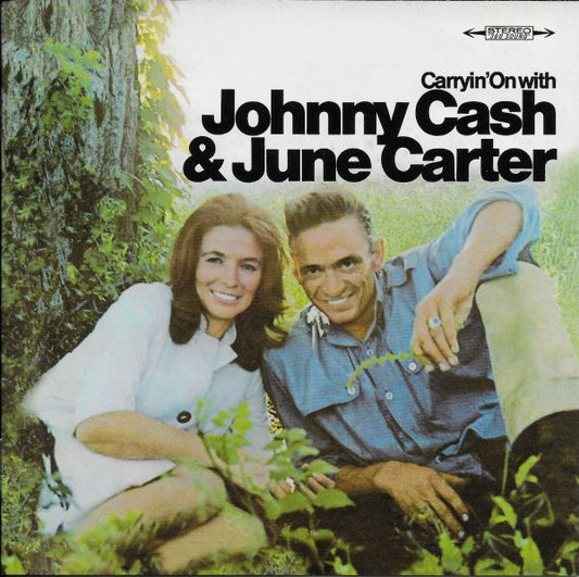 Johnny Cash & June Carter : Carryin' On With Johnny Cash & June Carter (CD, Album, RE)
