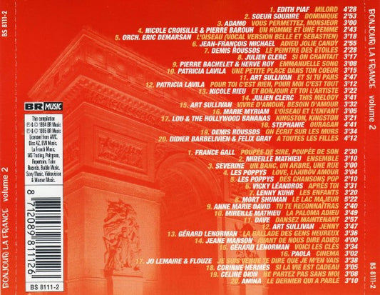 Various : Bonjour La France Vol. 2 (2xCD, Comp)