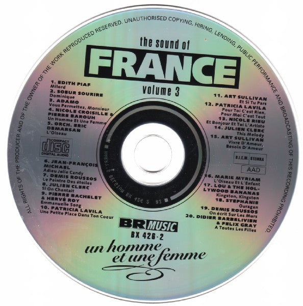 Various : Bonjour La France Vol. 2 (2xCD, Comp)