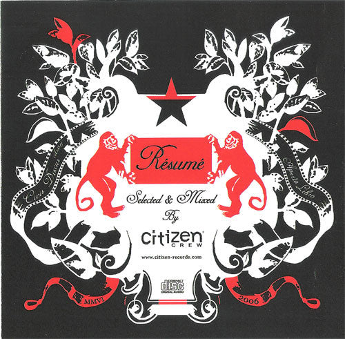 Various : Résumé - Selected & Mixed By Citizen Crew (CD, Comp, Mixed, Bla)