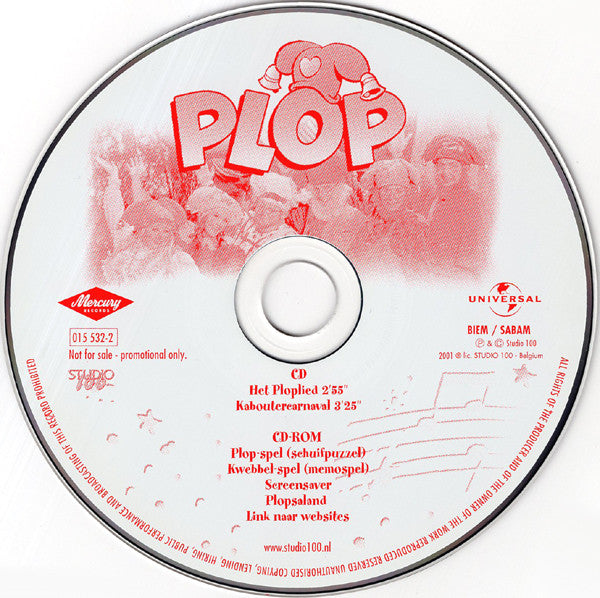 Kabouter Plop : Plop (CD-ROM, Promo)