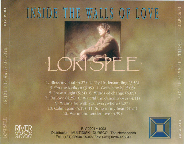 Lori Spee : Inside The Walls Of Love (CD, Album)