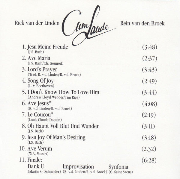 Cum Laude : Cum Laude (CD, Album, RE)