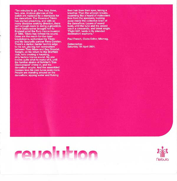 DJ Tiësto : Revolution (2xCD, Mixed)