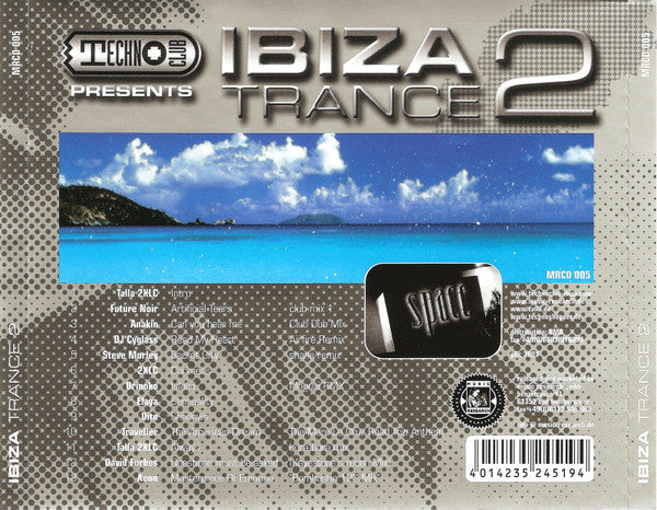 Talla 2XLC : Technoclub Presents Ibiza Trance 2 (Summer Edition) (CD, Comp, Mixed)