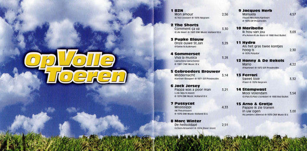 Various : Op Volle Toeren 1 (CD, Comp)