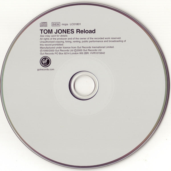 Tom Jones : Reload (CD, Album, RE)
