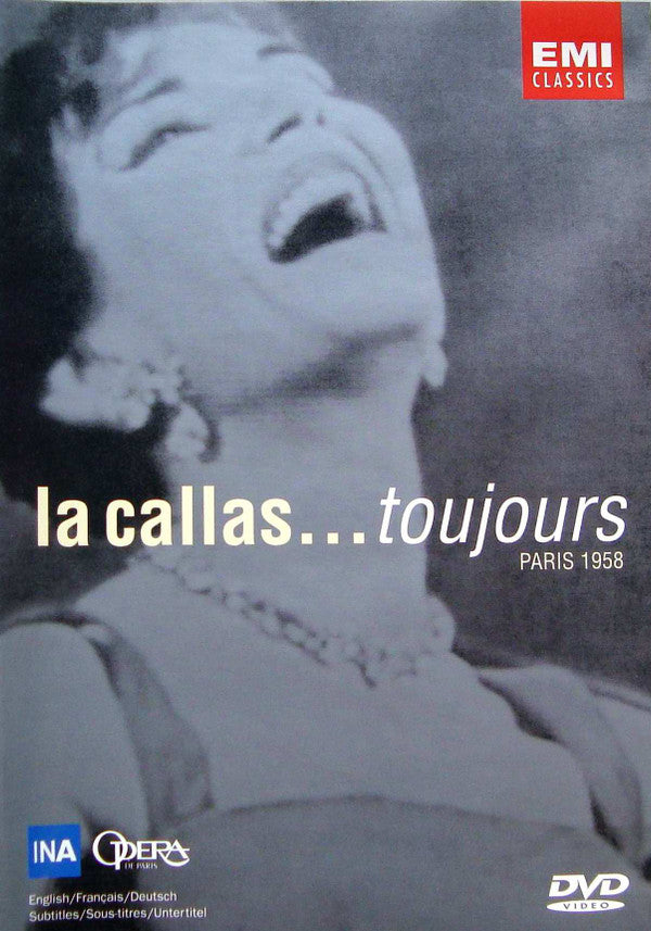 Maria Callas : La Callas...Toujours (Paris 1958) (DVD-V, Mono, PAL)