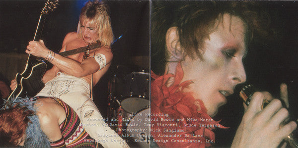 David Bowie : Ziggy Stardust: The Motion Picture (CD, Album, RE, RM)
