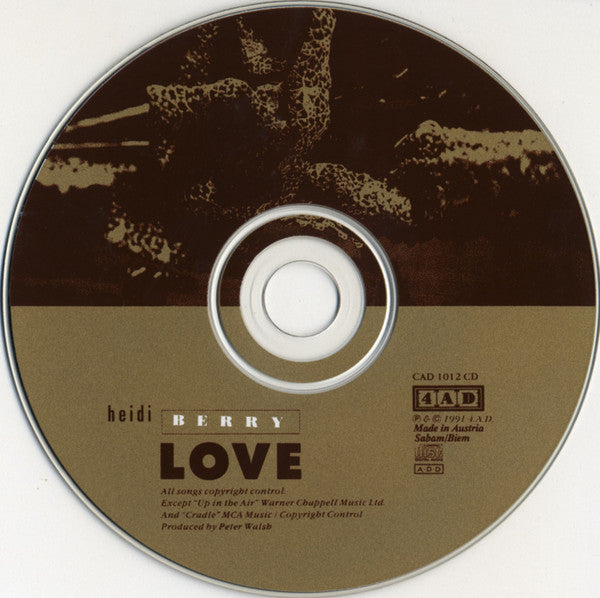 Heidi Berry : Love (CD, Album)