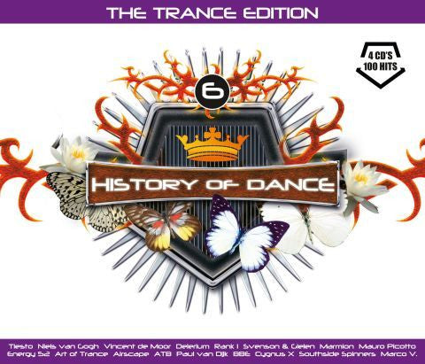 Various : History Of Dance - 6 - The Trance Edition (4xCD, Comp)