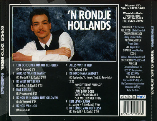 Edwin Roelvink : 'n Rondje Hollands (CD, Album)