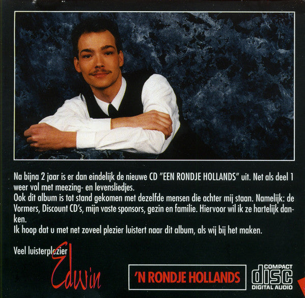 Edwin Roelvink : 'n Rondje Hollands (CD, Album)