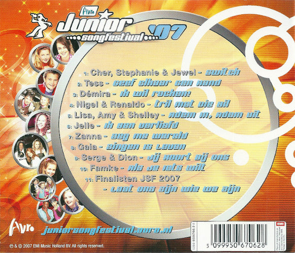 Various : Junior Songfestival '07 (CD, Album)