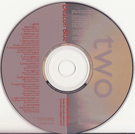 Deacon Blue : Ooh Las Vegas (2xCD, Comp)