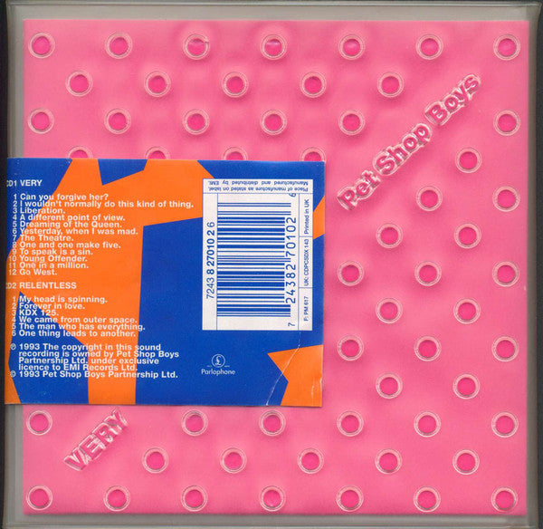 Pet Shop Boys : Very Relentless (CD, Album + CD, Album + Ltd)