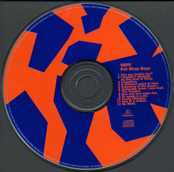 Pet Shop Boys : Very Relentless (CD, Album + CD, Album + Ltd)