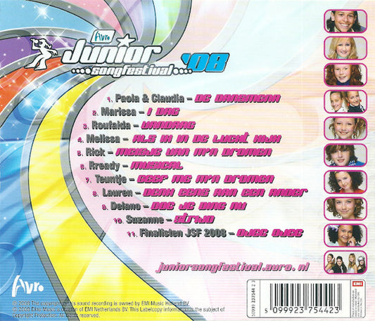 Various : Junior Songfestival '08 (CD, Album)
