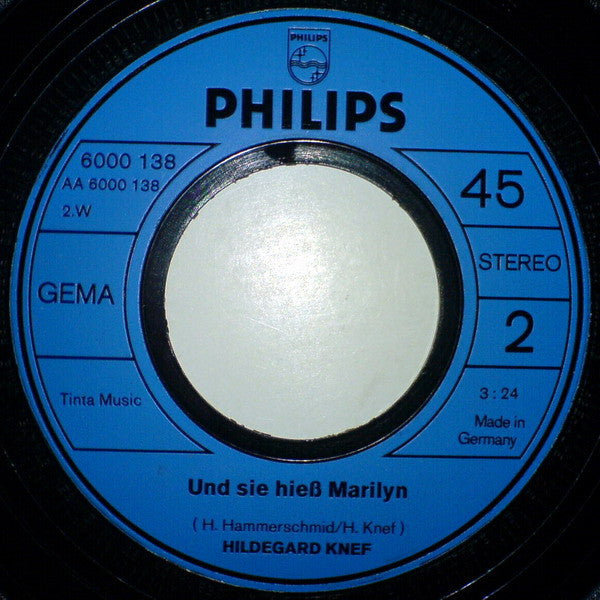 Hildegard Knef : Der Alte Wolf (7", Single)