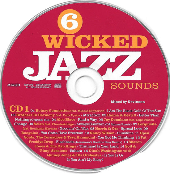Various : Wicked Jazz Sounds Volume 6 (2xCD, Mixed)