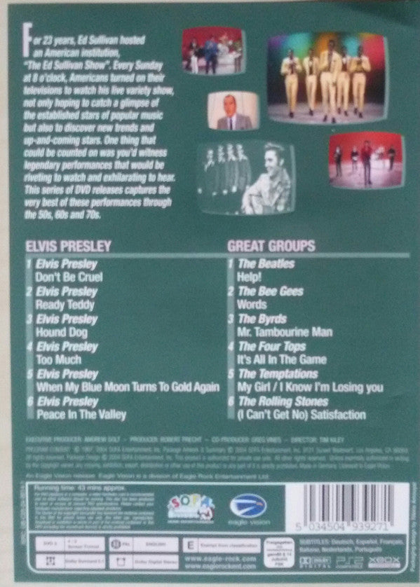 Various : Elvis Presley & Other Rock Greats (DVD-V, Comp, PAL, Dol)