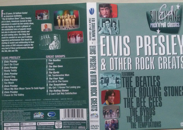 Various : Elvis Presley & Other Rock Greats (DVD-V, Comp, PAL, Dol)