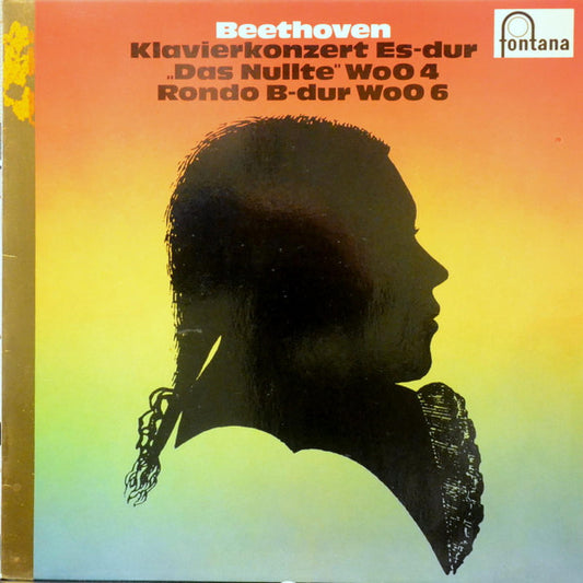 Ludwig van Beethoven - Lidia Grychtołówna, Detlef Kraus, Das Folkwang-Kammerorchester, Heinz Dressel : Klavierkonzert Es-Dur "Das Nullte" WoO 4 / RondoB-Dur WoO 6 (LP)