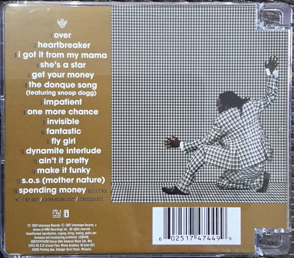 Will I Am : Songs About Girls (CD, Album)