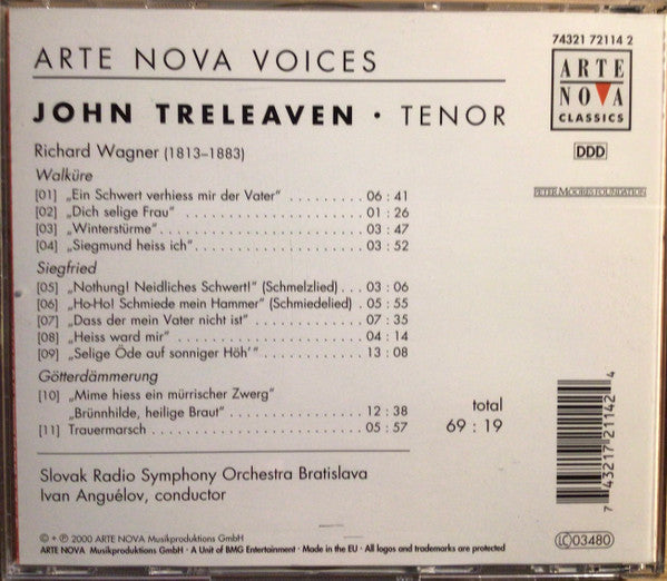 John Treleaven : Wagner's Heroes (CD)