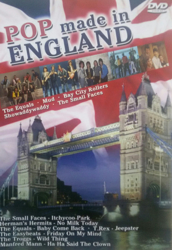 Various : POP - Made In England (DVD-V, Comp, PAL, Dol)