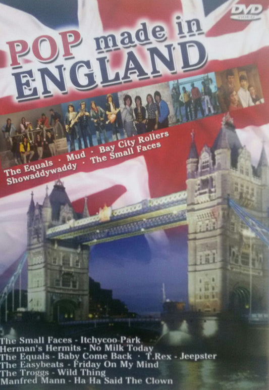 Various : POP - Made In England (DVD-V, Comp, PAL, Dol)