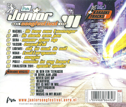 Various : Junior Songfestival '11 (CD, Album)