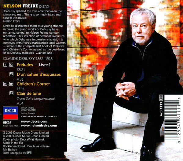 Claude Debussy - Nelson Freire : Debussy (CD, Album)