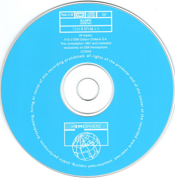 Illapu : Sereno - Instrumental Songs From The Andes (CD, Comp)