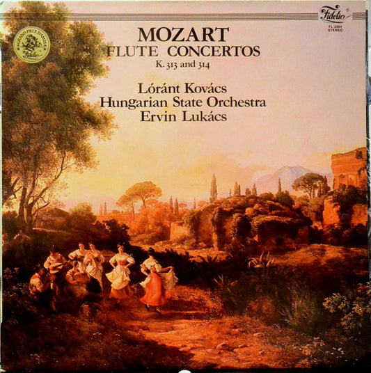 Wolfgang Amadeus Mozart - Kovács Lóránt, Hungarian State Orchestra, Ervin Lukács : Flute Concertos K. 313 And 314 (LP)