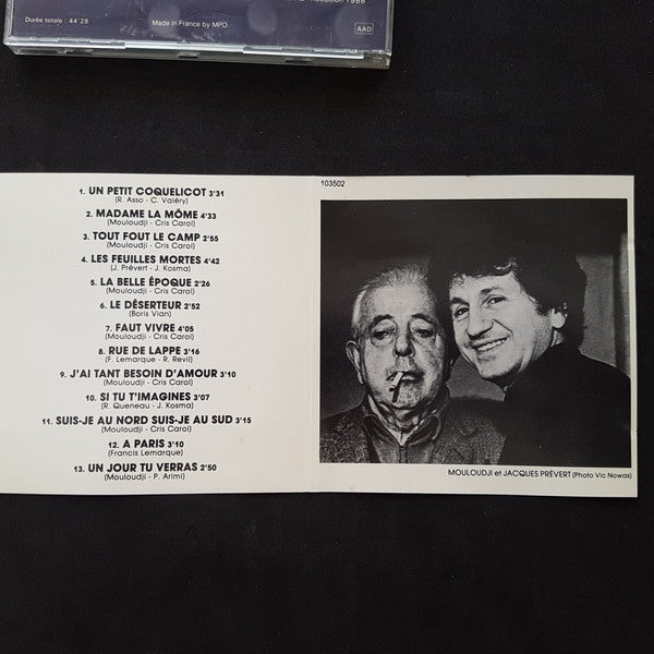 Mouloudji : Le Disque D'Or (CD, Comp)