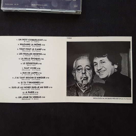 Mouloudji : Le Disque D'Or (CD, Comp)