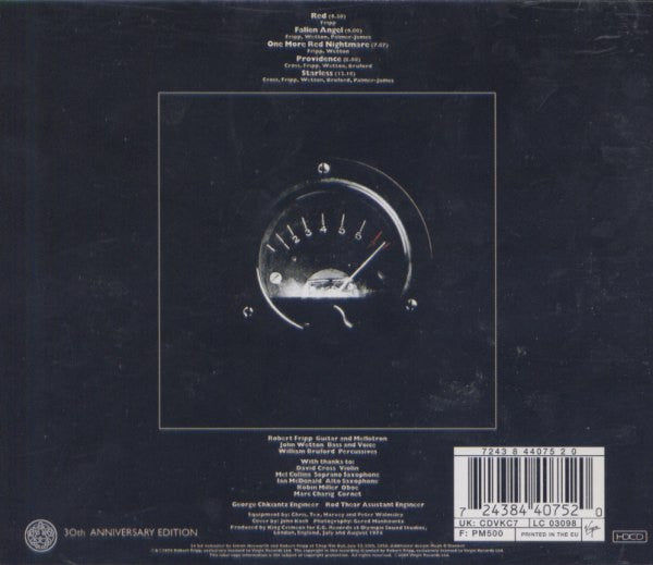 King Crimson : Red (HDCD, Album, RE, RM)