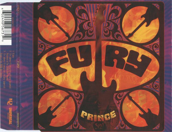 Prince : Fury (CD, Single, Enh)