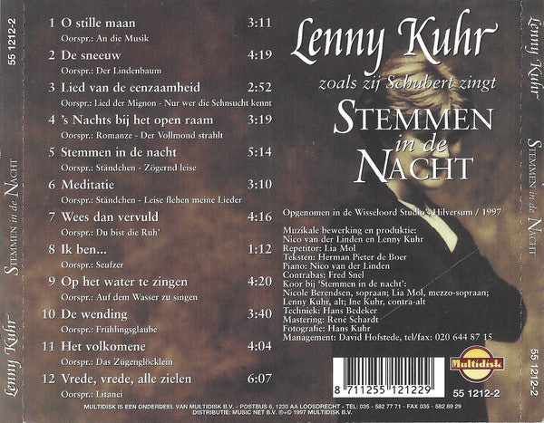 Lenny Kuhr : Stemmen In De Nacht (CD, Album)