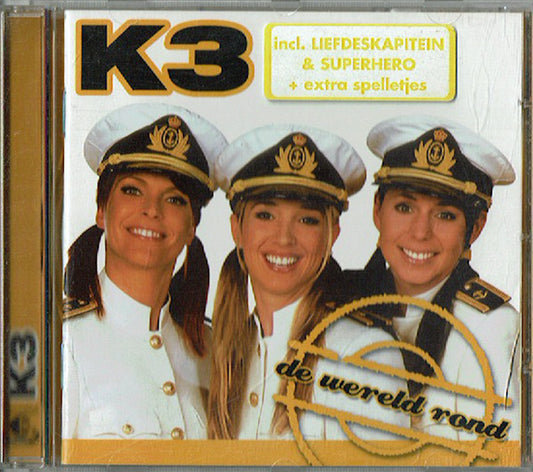 K3 : De Wereld Rond (CD, Album, Enh)