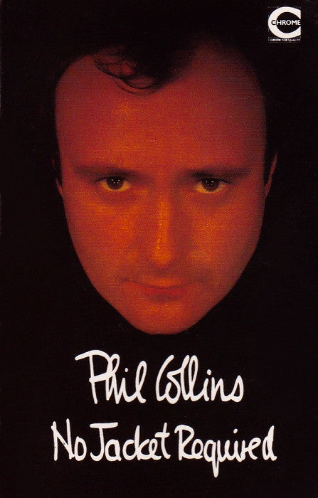 Phil Collins : No Jacket Required (Cass, Album, RP, Bla)