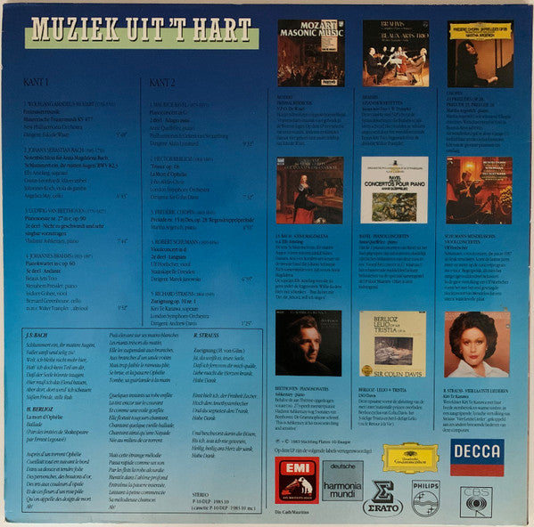 Various : Muziek Uit 't Hart (LP, Comp, gat)