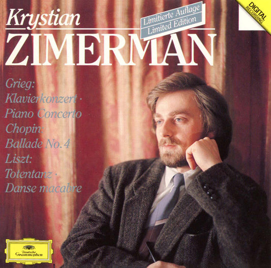 Krystian Zimerman - Edvard Grieg : Frédéric Chopin : Franz Liszt : Klavierkonzert = Piano Concerto / Ballace No. 4 / Totentanz (Danse Macabre) (CD, Comp, Ltd)