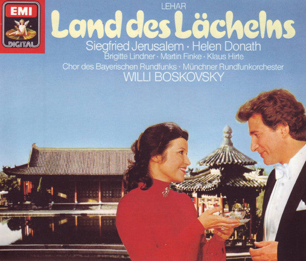 Franz Lehár, Siegfried Jerusalem, Helen Donath, Brigitte Lindner, Martin Finke (2), Klaus Hirte, Chor Des Bayerischen Rundfunks, Münchner Rundfunkorchester, Willi Boskovsky : Land Des Lächelns  (2xCD, Album)