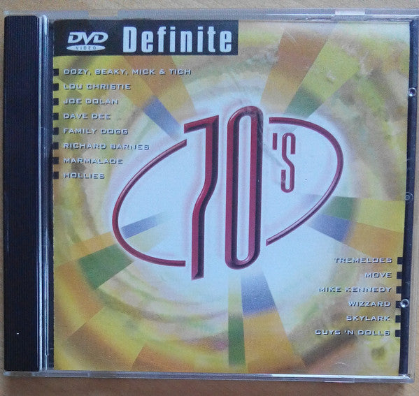 Various : Definite 70's (DVD-V, Comp)