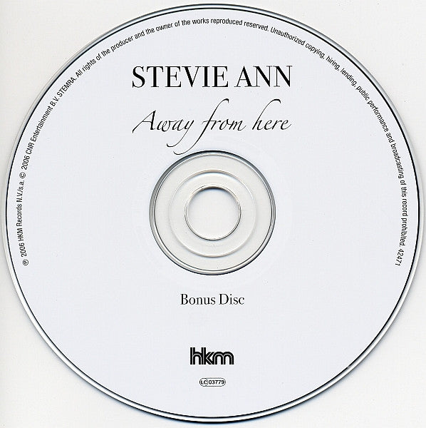 Stevie Ann : Away From Here (2xCD, Album, S/Edition)